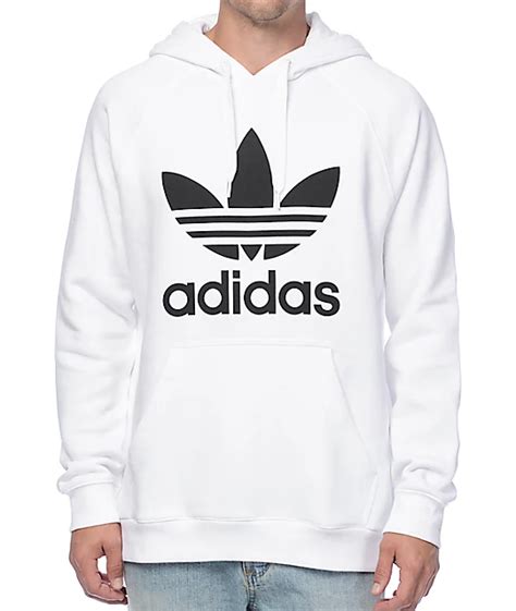 sudadera adidas originals hombre blanca